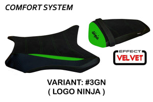 Kawasaki ZX10R 2011-2015 Tappezzeria Galway-2 Velvet Comfort Foam Seat Cover New