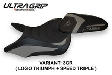 Load image into Gallery viewer, Triumph Speed Triple 2016-2019 TPZ Italia Resia-2 Seat Cover Ultra-Grip