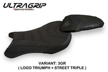 Load image into Gallery viewer, Triumph Street Triple 2017-2020 TPZ Italia Avane-TB Seat Cover UltraGrip