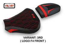 Load image into Gallery viewer, MV Agusta F4 2010-2019 TPZ Italia Lendorf Seat Cover Velvet Effect New