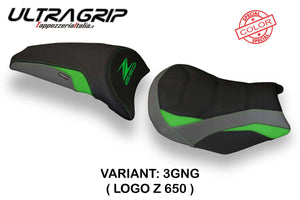 Kawasaki Z650 Ninja 2017-2019 Tappezzeria Italia ScopetiSC Seat Cover Ultra-Grip