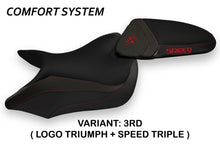 Load image into Gallery viewer, Triumph Speed Triple 2016-2019 TPZ Maglie-TB Comfort Foam Seat Cover New