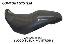 Load image into Gallery viewer, Suzuki V-Strom 650 2017-2021 TPZ Italia Georgia Comfort Foam Seat Cover