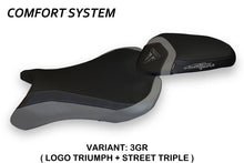 Load image into Gallery viewer, Triumph Street Triple 2017-2020 TPZ Molina-3 Comfort Foam Seat Cover New