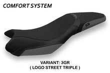 Load image into Gallery viewer, Triumph Street Triple 2013-2016 TPZ Mariposa-3 Comfort Foam Seat Cover