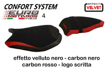 Load image into Gallery viewer, Ducati 848 1098 1198 Tappezzeria Italia Cervio Velvet Comfort Foam Seat Cover