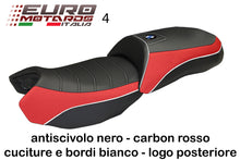 Load image into Gallery viewer, BMW R1200 GS LC 2013-2018 Tappezzeria Ortigia Carbon Comfort Foam Seat Cover New