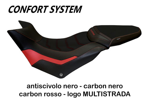 Ducati Multistrada 950 2017-2018 Tappezzeria Italia Praga-3 Comfort Seat Cover