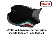 Load image into Gallery viewer, Ducati Panigale V4 2018 Tappezzeria Italia Wels-2 Seat Cover Velvet Effect New