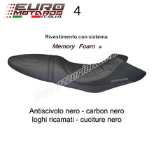 Load image into Gallery viewer, BMW R1200R 2006-2014 Tappezzeria Italia Bruno Carbon Comfort Foam Seat Cover New