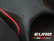 Load image into Gallery viewer, Luimoto suede seat covers front and rear for Suzuki TL1000S 1997-2001 — Euro Motards