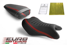 Load image into Gallery viewer, Luimoto Race Tec-Grip Seat Covers Set 5 Colors For Suzuki GSX-S 750 2017-2022