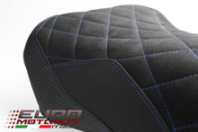 Load image into Gallery viewer, Luimoto Diamond Suede Seat Covers Set 4 Colors For Suzuki GSX-S 750 2017-2022