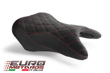 Load image into Gallery viewer, Luimoto Diamond Suede Rider Seat Cover 4 Colors For Suzuki GSX-S 750 2017-2022