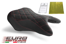 Load image into Gallery viewer, Luimoto Diamond Suede Rider Seat Cover 4 Colors For Suzuki GSX-S 750 2017-2022