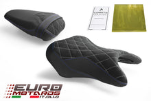 Load image into Gallery viewer, Luimoto Diamond Suede Seat Covers Set 4 Colors For Suzuki GSX-S 750 2017-2022
