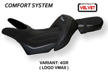 Load image into Gallery viewer, Yamaha Vmax 1700 2009-2020 TPZ Italia Odessa Velvet Comfort Seat Cover