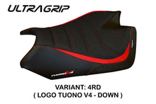Load image into Gallery viewer, Aprilia Tuono V4 2011-2020 TPZ Italia Tanami Rider Seat Cover Ultra-Grip