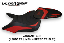 Load image into Gallery viewer, Triumph Speed Triple 2016-2019 TPZ Italia Resia-2 Seat Cover Ultra-Grip