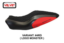 Load image into Gallery viewer, Ducati Monster 821 1200 2014-2016 Tappezzeria Italia Andorra Velvet Seat Cover