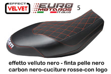 Load image into Gallery viewer, Ducati Scrambler TPZ Italia Ischia Suede Seat Cover Multi Colors New