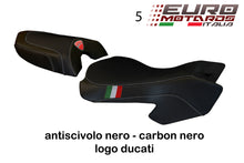 Load image into Gallery viewer, Ducati Multistrada 620 1000 1100 Tappezzeria Sciacca Tricolore Seat Cover New