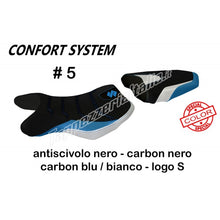 Load image into Gallery viewer, Suzuki GSR 750 Tappezzeria Italia Siena Special Comfort Foam Seat Cover New