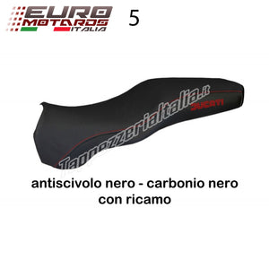 Ducati Supersport 1999-2007 Tappezzeria Italia Anzio Carbon Seat Cover 6 Colors