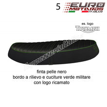 Load image into Gallery viewer, Triumph Scrambler / Bonneville 2006-2015 TPZ Italia Seat Cover Line New