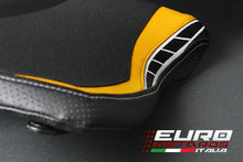 Load image into Gallery viewer, Luimoto Anniversary Edition Tec-Grip seat cover for Yamaha R1 2015-2023 — Euro Motards