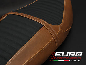 Luimoto Vintage Classic Suede Seat Cover 4 Colors For Yamaha XSR 900 2016-2020