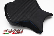 Load image into Gallery viewer, Luimoto Race Tec-Grip Suede Seat Covers Front and Rear For Yamaha R6 2017-2022