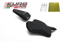 Load image into Gallery viewer, Luimoto Race Tec-Grip Suede Seat Covers Front and Rear For Yamaha R6 2017-2022