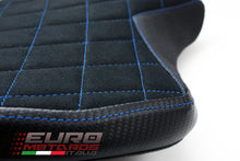 Load image into Gallery viewer, Luimoto Diamond Suede Tec-Grip Seat Cover Set Rider &amp; Back For Yamaha R6 17-18