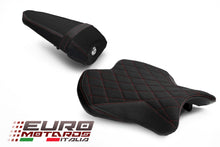 Load image into Gallery viewer, Luimoto Diamond Suede Tec-Grip Seat Cover Set Rider &amp; Back For Yamaha R6 17-18