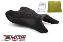 Load image into Gallery viewer, Luimoto Suede Tec-Grip Diamond Seat Cover For Rider For Yamaha MT-07 2018-2023