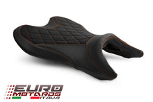 Load image into Gallery viewer, Luimoto Suede Tec-Grip Diamond Seat Cover For Rider For Yamaha MT-07 2018-2023