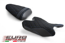 Load image into Gallery viewer, Luimoto Suede Tec-Grip Diamond Seat Covers Set 8 Colors For Yamaha R6 2008-2016