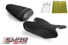 Load image into Gallery viewer, Luimoto Suede Tec-Grip Diamond Seat Covers Set 8 Colors For Yamaha R6 2008-2016