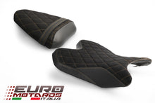 Load image into Gallery viewer, Luimoto Suede Tec-Grip Diamond Seat Covers Set 8 Colors For Yamaha R6 2008-2016
