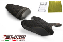 Load image into Gallery viewer, Luimoto Suede Tec-Grip Diamond Seat Covers Set 8 Colors For Yamaha R6 2008-2016