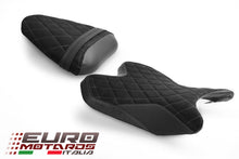 Load image into Gallery viewer, Luimoto Suede Tec-Grip Diamond Seat Covers Set 8 Colors For Yamaha R6 2008-2016