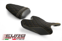Load image into Gallery viewer, Luimoto Suede Tec-Grip Diamond Seat Covers Set 8 Colors For Yamaha R6 2008-2016