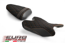 Load image into Gallery viewer, Luimoto Suede Tec-Grip Diamond Seat Covers Set 8 Colors For Yamaha R6 2008-2016