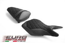 Load image into Gallery viewer, Luimoto Diamond Suede Seat Covers Set 4 Colors New For Yamaha MT-03 2020