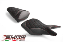 Load image into Gallery viewer, Luimoto Diamond Suede Seat Covers Set 4 Colors New For Yamaha R25 R3 2015-2020