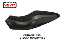 Load image into Gallery viewer, Ducati Monster 821 1200 2014-2016 Tappezzeria Italia Andorra Velvet Seat Cover