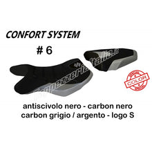 Load image into Gallery viewer, Suzuki GSR 750 Tappezzeria Italia Siena Special Comfort Foam Seat Cover New