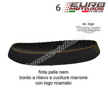 Load image into Gallery viewer, Triumph Scrambler / Bonneville 2006-2015 TPZ Italia Seat Cover Line New