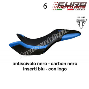 Triumph Speed Triple 1050 2011-2015 Tappezzeria Italia Seat Cover Alba Carbo New